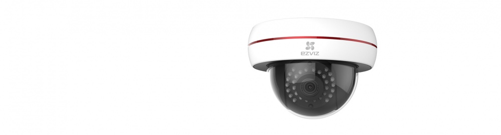 Ezviz Cámara IP Domo IR para Exteriores Husky, Inalámbrico, WiFi, 1920 x 1080 Pixeles, Día/Noche