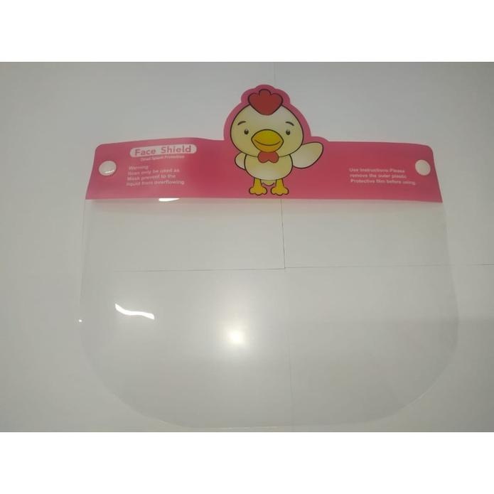 Face Shield Careta Protectora para Niños, 10 Piezas