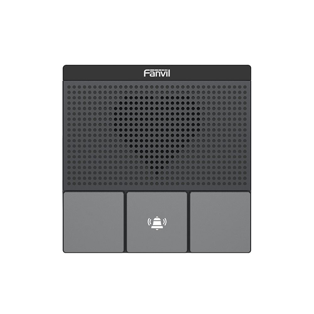 Fanvil Intercomunicador Wi-Fi  A10W, 3 Botones, Altavoz, Alámbrico, Negro/Gris