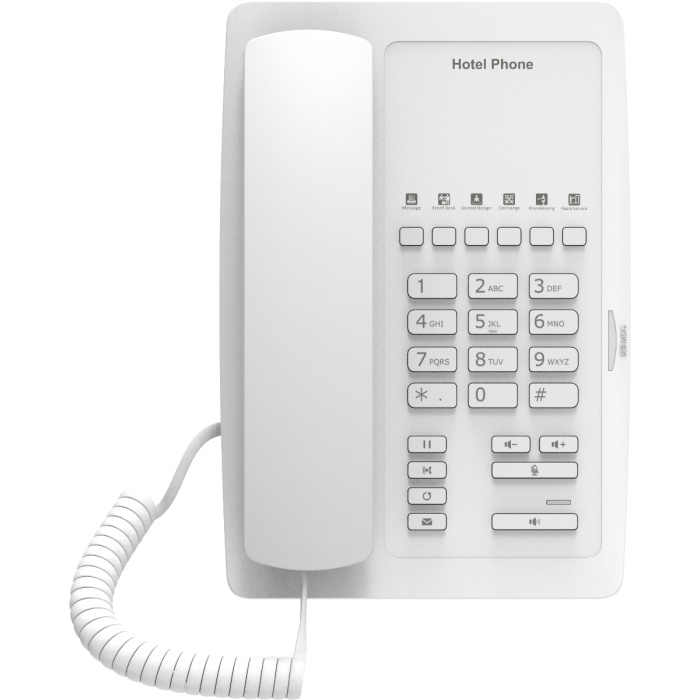 Fanvil Teléfono IP H3WW, Alámbrico, WiFi, 2 Líneas, 6 Teclas Programables, Blanco