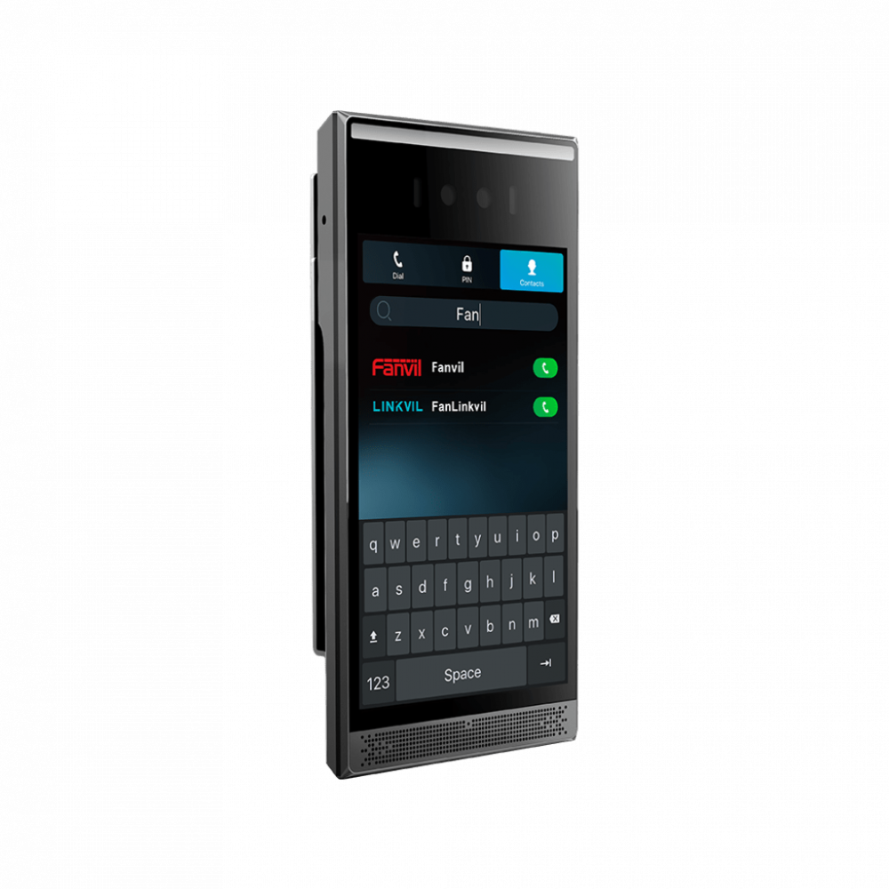 Fanvil Videoportero/Interfon I68, 7", Alámbrico, Gris