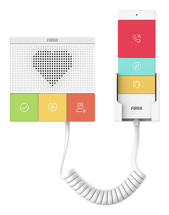 Fanvil Intercomunicador Y501WY, WiFi, 6 botones, Blanco