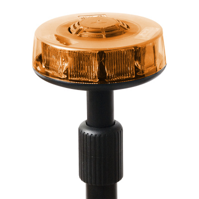 Federal Signal Luz Telescópica Trasera Ámbar CO-400-A, 15 LEDs, con Mástil de 3 Secciones