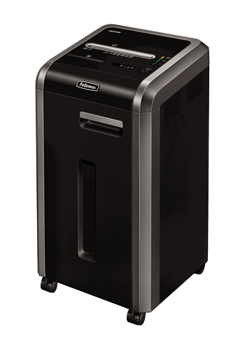 Fellowes Trituradora Micro Corte 225Mi, 14 Hojas, 60 Litros, Negro