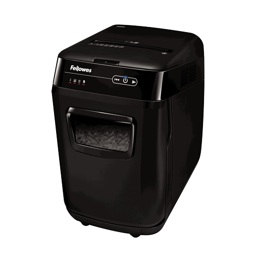 Fellowes Trituradora de Corte Cruzado AutoMax 200C, hasta 200 Hojas, 32 Litros
