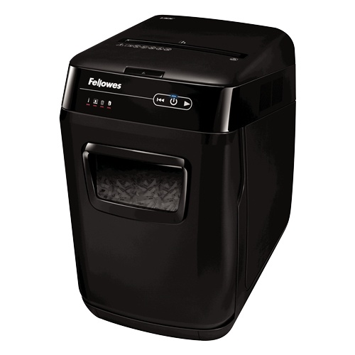 Fellowes Trituradora de Corte Cruzado AutoMax 130C, 8 Hojas, 32 Litros