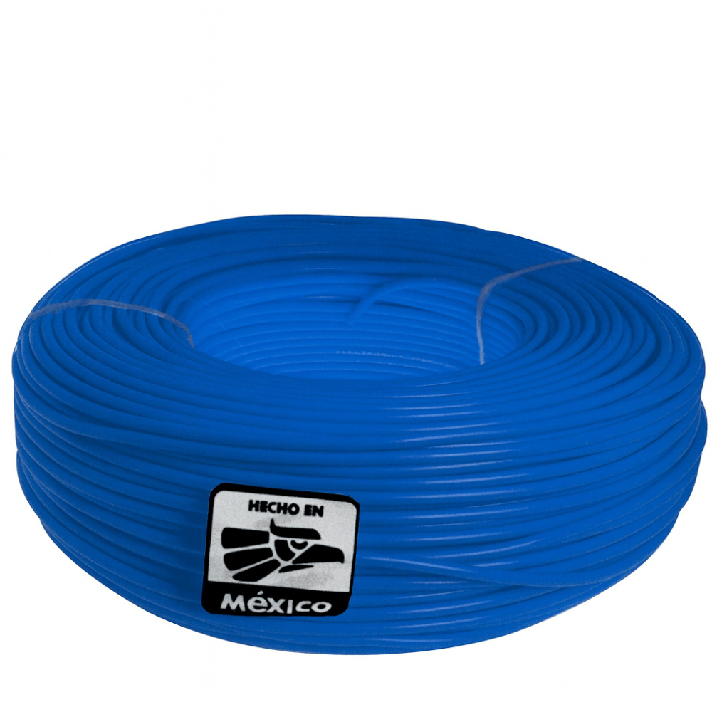 Fina Bobina de Cable Eléctrico, 14 AWG, 100 Metros