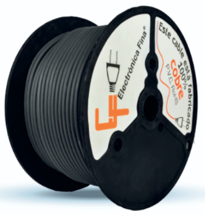 Fina Cable XLR sin Conector, 100 Metros