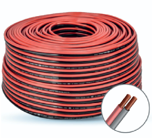 Fina Bobina de Cable Eléctrico, 14 AWG, 100 Metros