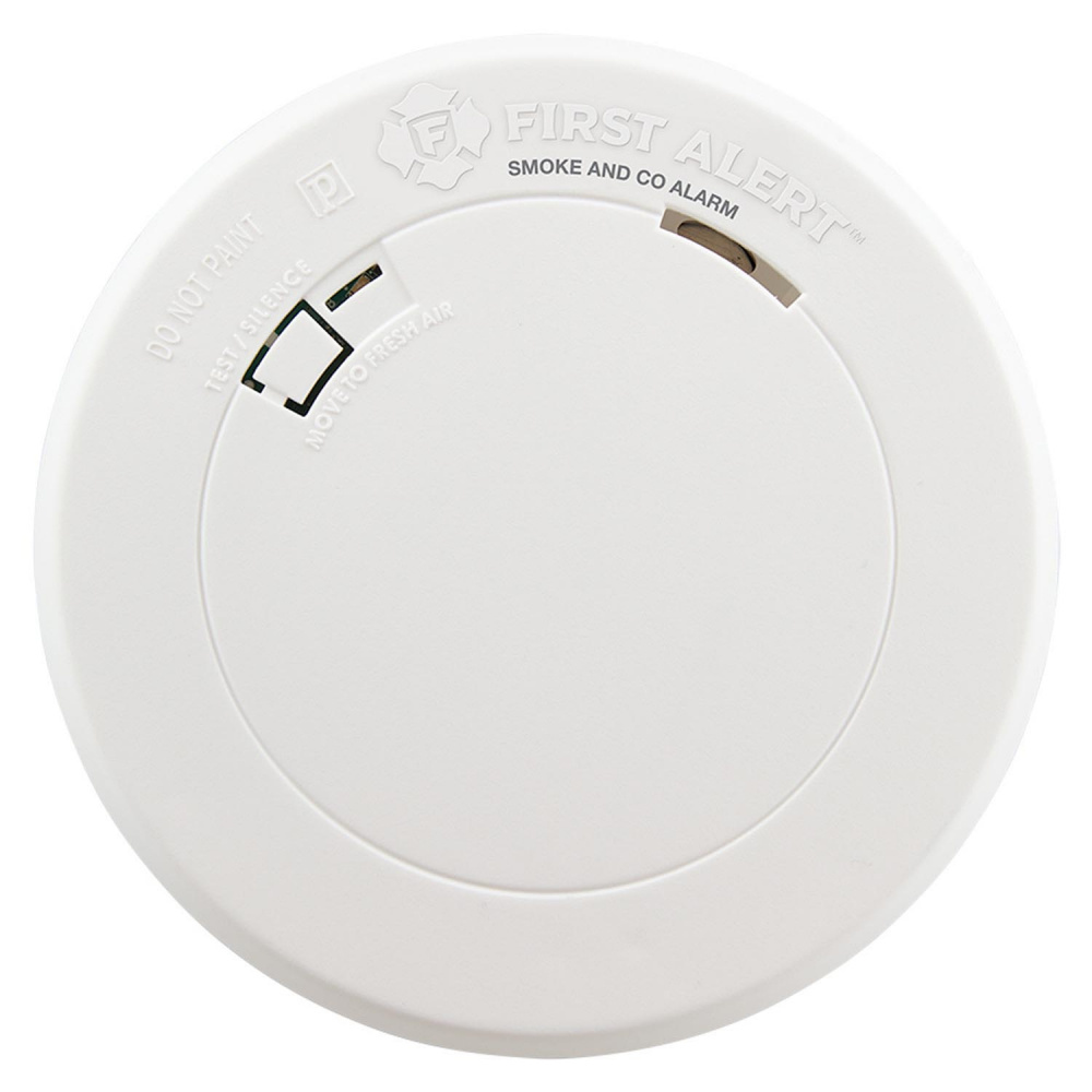 First Alert Detector de Monóxido de Carbono 1039783, Alámbrico, Blanco