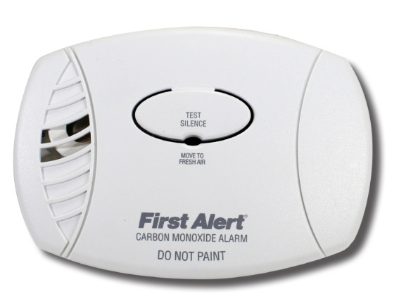 Fisrt Alert Alarma de Monóxido de Carbono CO605B, Alámbrico, Blanco