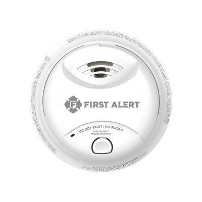 First Alert Detector de Humo SA350B, Inalámbrico, Blanco
