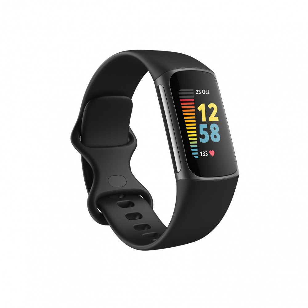 Fitbit Smartwatch Charge 5, Touch, Bluetooth, Android/iOS, Negro - Resistente al Agua