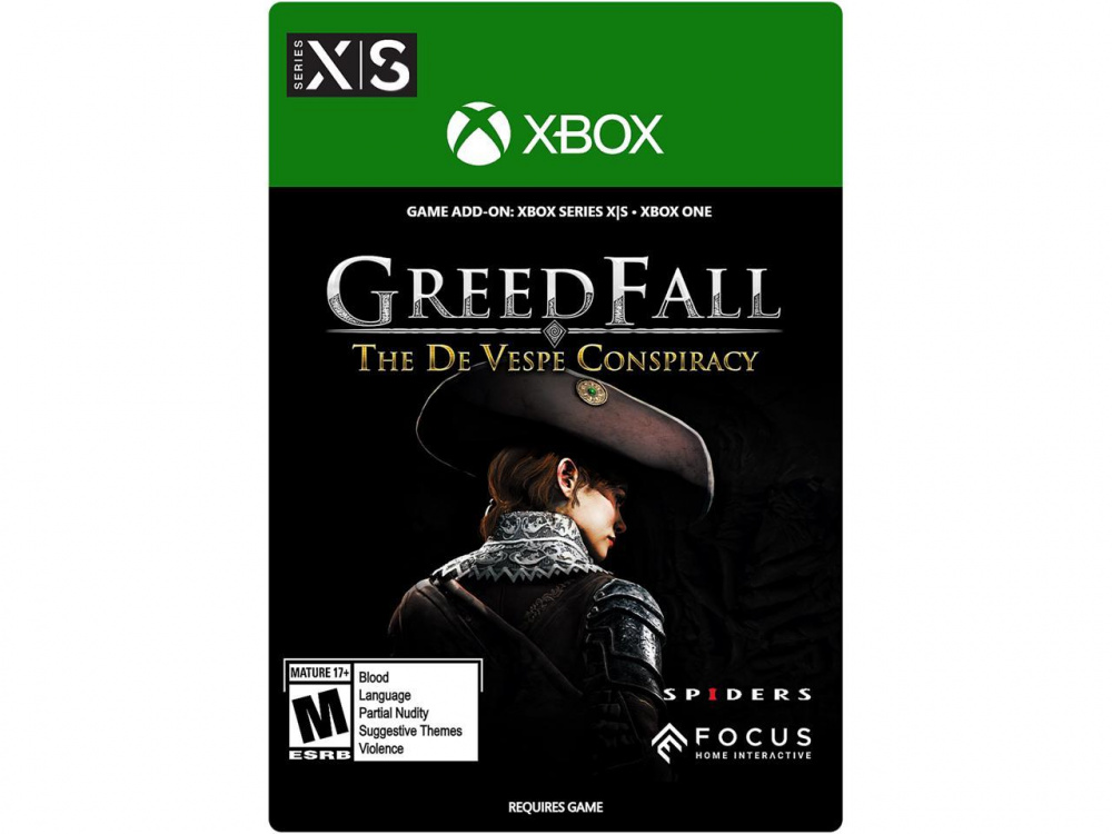 Greed Fall: The De Vespe Conspiracy, Xbox Series X/S/Xbox One ― Producto Digital Descargable