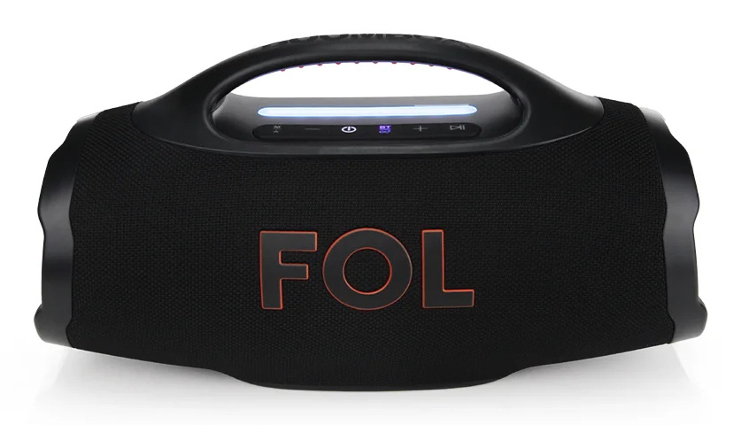 FOL Bocina Portátil FS-R305, Bluetooth, Alámbrico/Inalámbrico, 50W, Negro