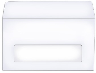 Esselte Sobre Correspondencia con Ventana S-06-BV-60, Paquete de 100 Piezas, Blanco