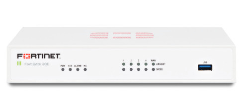 Router Fortinet con Firewall FortiGate 30E + 24x7 FortiCare and FortiGuard UTP, Alámbrico, 950 Mbit/s, 4x RJ-45