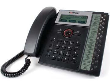Fortinet Teléfono IP FortiFone-550i, Alámbrico, 46 Líneas, Altavoz, Negro