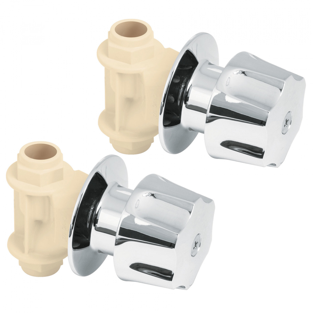 Foset Mezcladora 45046, Acero Inoxidable, para Regadera