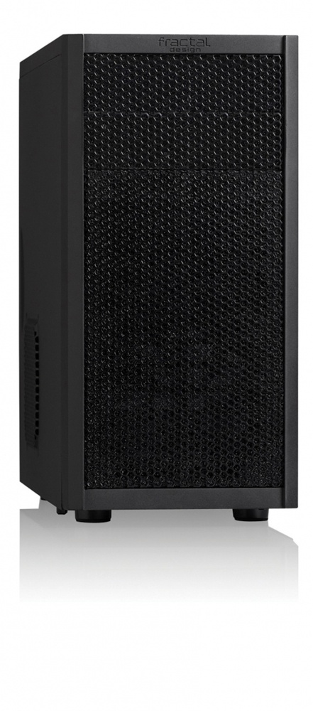 Gabinete Fractal Design Core 1000, Midi-Tower, DTX/Micro-ATX/Mini-ITX, USB 3.2, sin Fuente, Negro