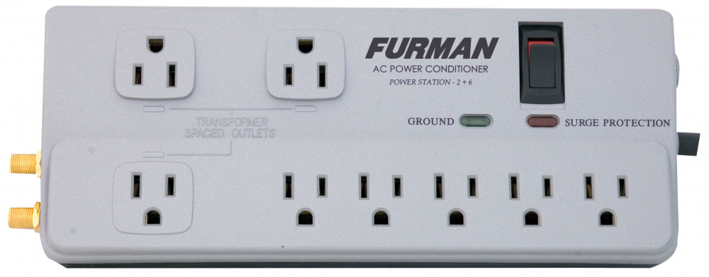 Furman Supresor de Picos PST2-6, 8 Contactos, 120V, 15A