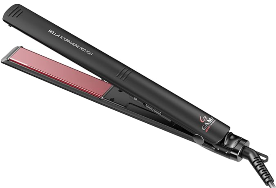 GA.MA Plancha para Cabello A3111, 220 °C máx., Cerámico, Negro