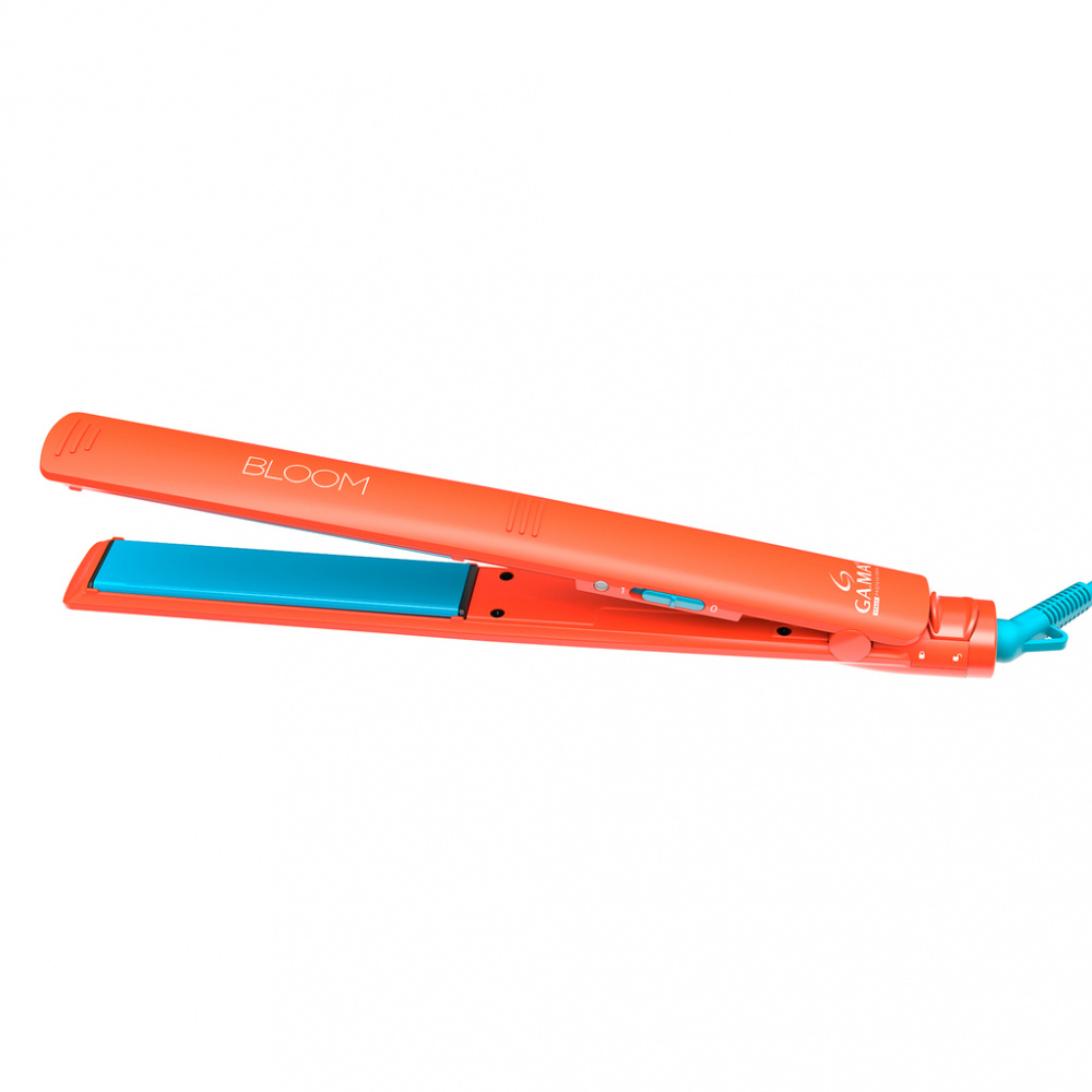 Gama Italy Plancha para Cabello Elegance Bloom, 230°C, Naranja