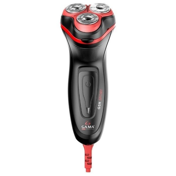 Gama Italy Rasuradora GSH 855 Master, 3 Cuchillas, Negro/Rojo