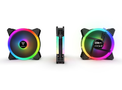 Gamdias CHIONE M2-240 LITE Enfriamiento Liquido para CPU, 2x 120mm, 1800RPM