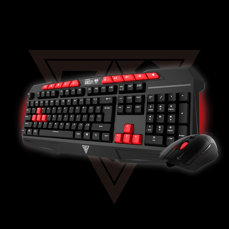 Compra Kit Gamer de Teclado y Mouse Gamdias Ares V2 Essential, USB