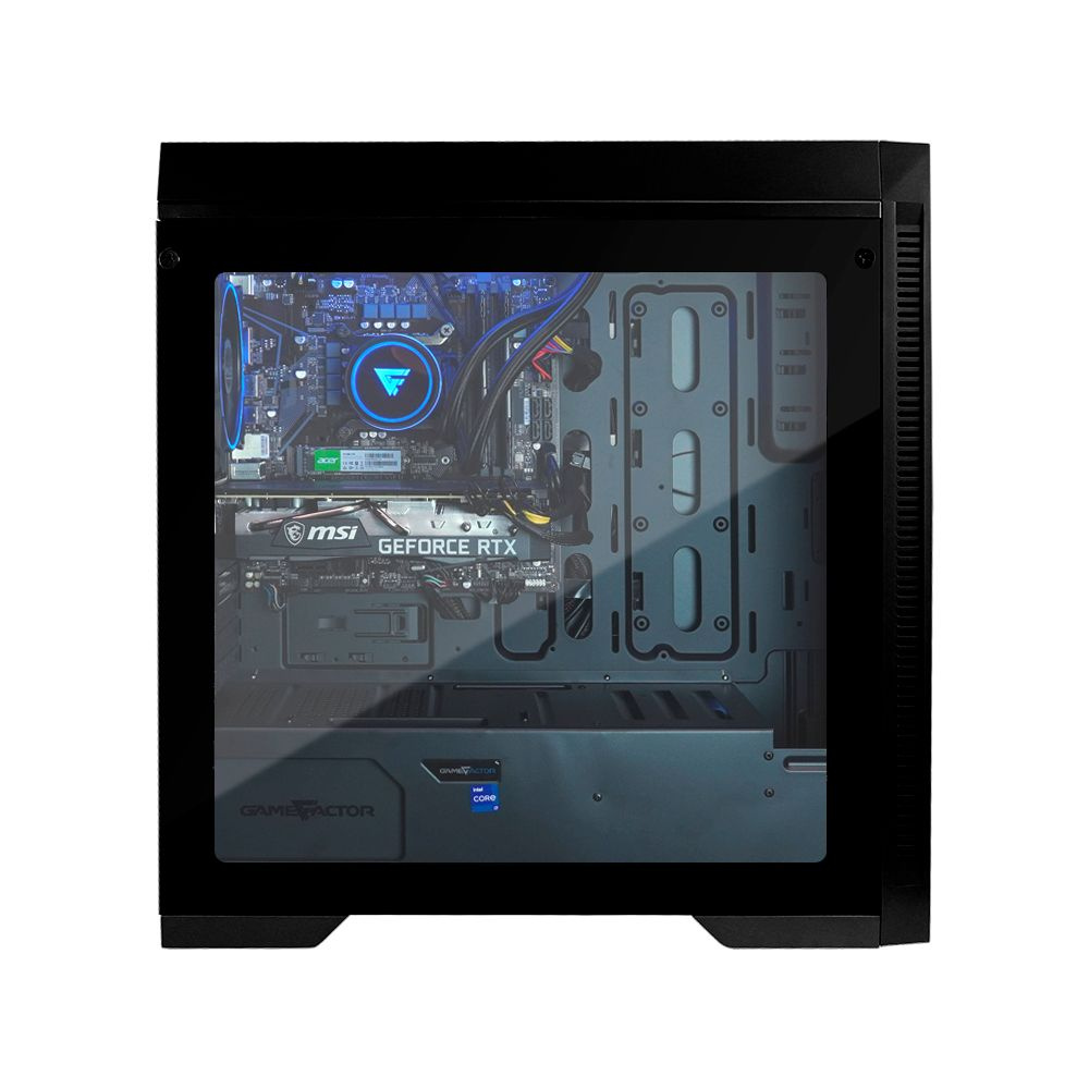 Computadora Gamer Game Factor KAMU CSG601, Intel Core i7-11700 2.50GHz, 16GB, 1TB SSD, NVIDIA GeForce RTX 3070, Windows 10 Prueba