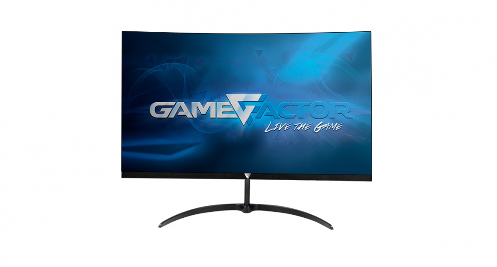 Monitor Gamer Curvo Game Factor MG500 LED, 23.6", Full HD, FreeSync, HDMI, Negro