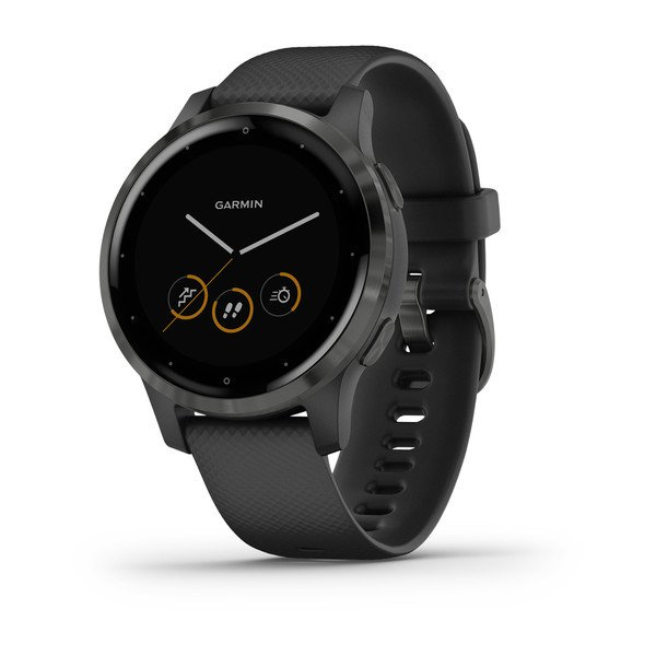 Garmin Smartwatch VivoActive 4S, GPS, Bluetooth, Android/iOS, Negro - Resistente al Agua