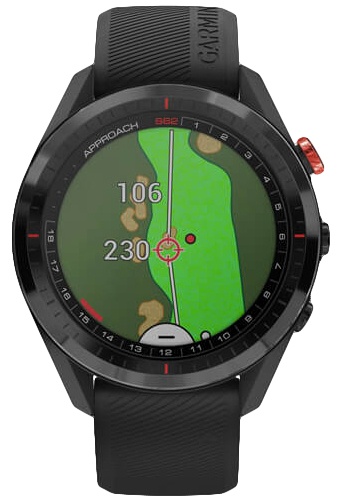 Garmin Smartwatch Approach S62 Golf, GPS, Touch, Bluetooth, Android/iOS, Negro - Resistente al Agua