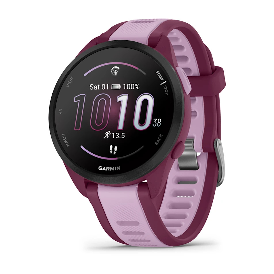 Garmin Smartwatch Forerunner 165 Music, Touch, Bluetooth, Android/iOS, Lila