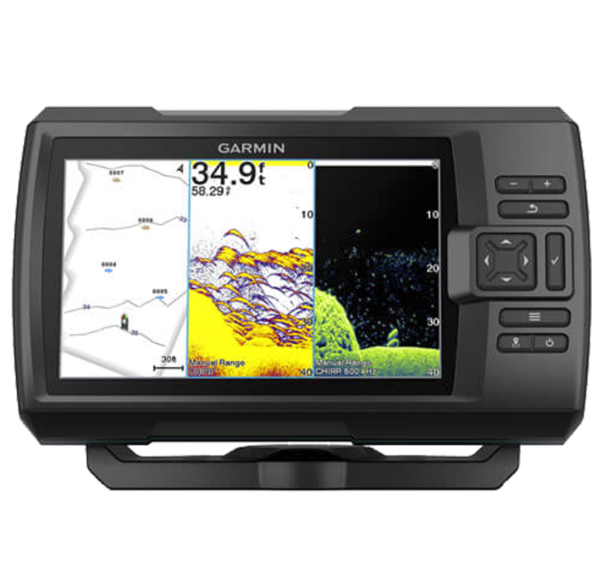 Garmin Navegador GPS STRIKER Vivid 7cv, 7", IPX7, para Barco