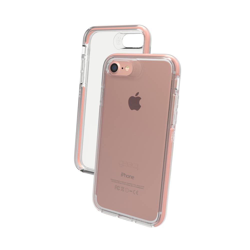 Gear4 Funda Piccadilly para iPhone 7, Oro Rosa