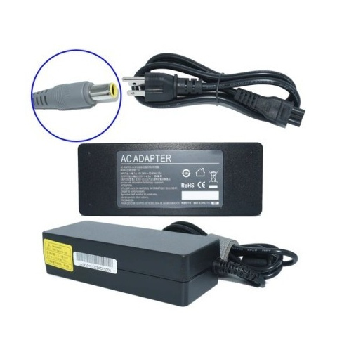 Generico Cargador para Laptop AC-LENOVO-GRIS, 90W, para Lenovo