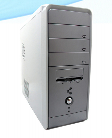 Gabinete Generico CS700GNC41, Midi-Tower, ATX, incluye Fuente de 360W, Gris