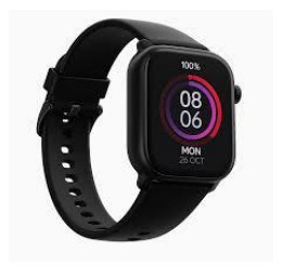 Genérico Smartwatch HW-S12, Android/iOS, Negro