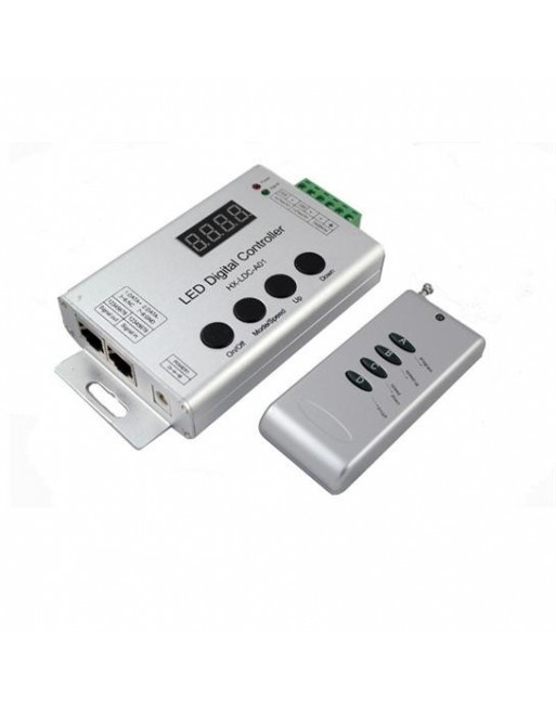 Generico Controlador para Tiras LED Inteligentes, 12V, Gris