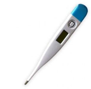 Genérico Termómetro Digital TR-200, -32 - 42 °C, Blanco/Azul