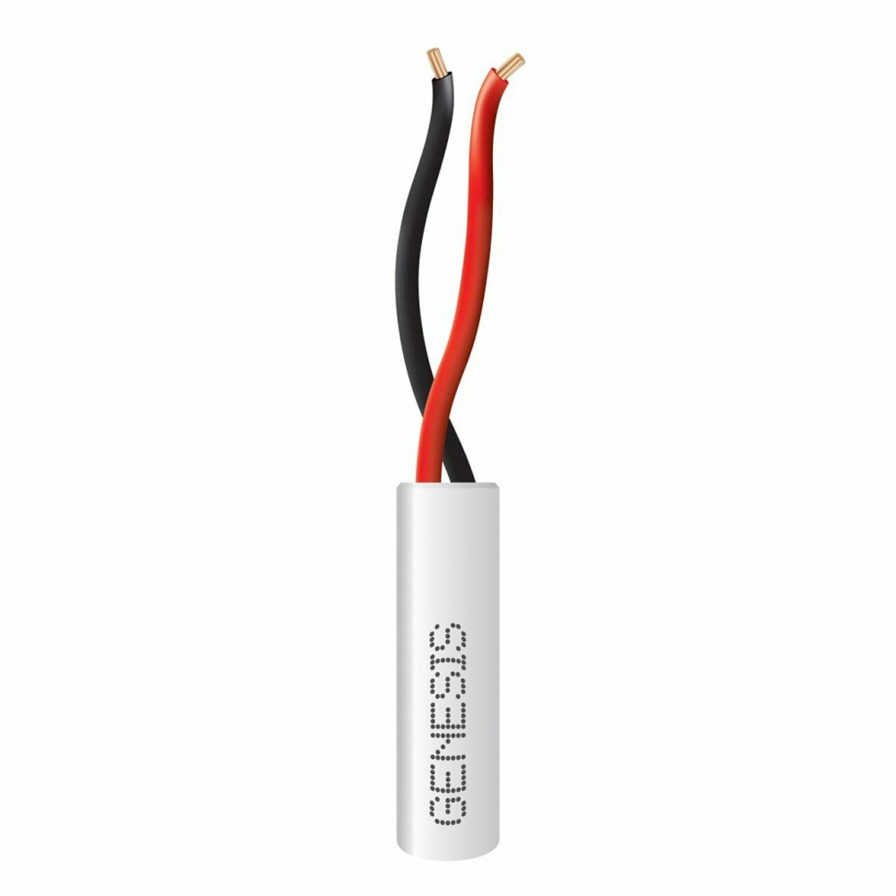 Genesis Bobina de Cable de Alarma, 305 Metros, Blanco