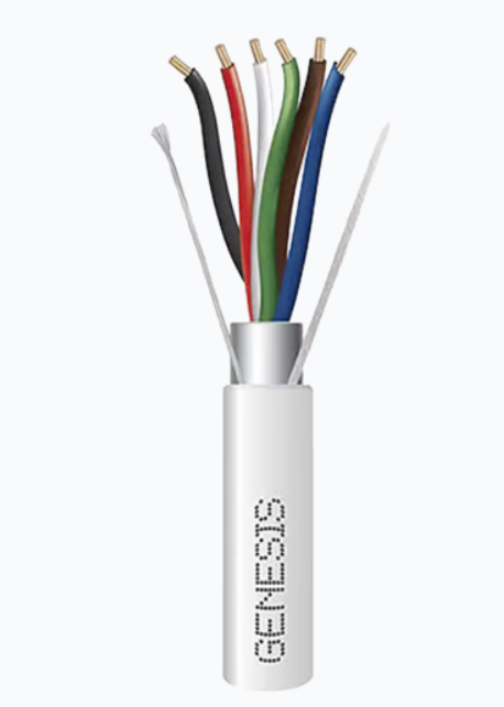 Genesis Bobina de Cable Eléctrico, 18 AWG, 305 Metros