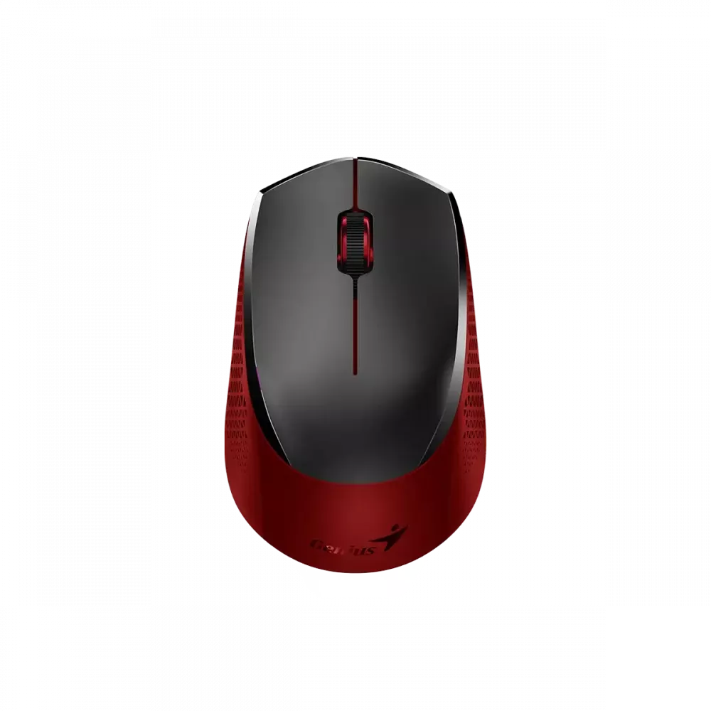 Mouse Genius NX-8000S, Inalámbrico, Óptico, 1.200DPI, USB-A, Rojo