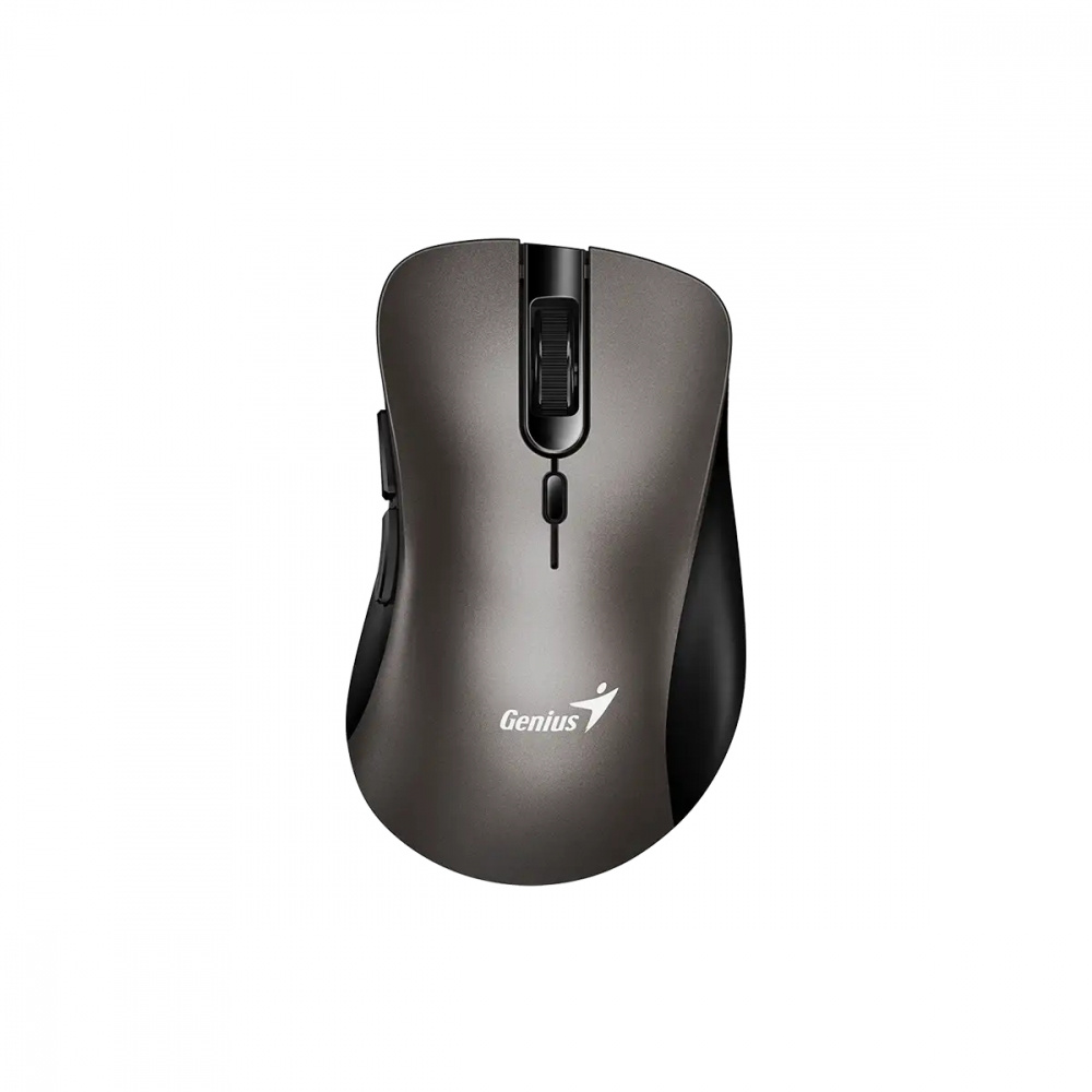 Mouse Ergonómico Genius Ergo 8100S, Inalámbrico, Óptico, 1.600DPI, RF Inalámbrico, Café