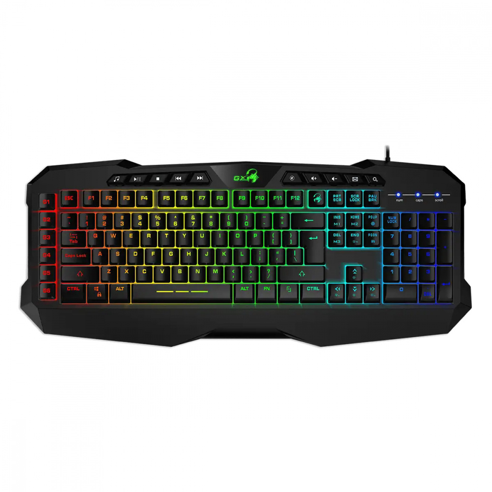 Teclado Gamer Genius GX Scorpion K11 Pro LED RGB, Teclado Mecánico, Membrana, Alámbrico, USB, Negro, Inglés 