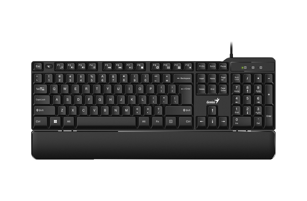 Teclado Genius KB-100XP, Alámbrico, USB, Negro (Español)