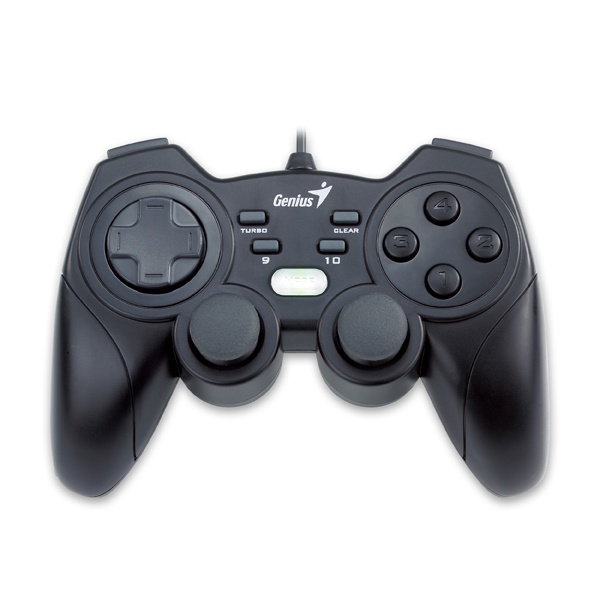 Compra Genius Game Pad Maxfire, USB, Negro 31610059101 Cyberpuerta.mx