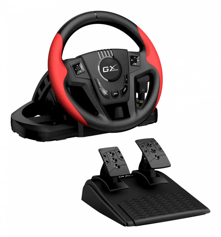 Genius Volante + Pedales SpeedMaster, PC/PlayStation 3/PlayStation 4